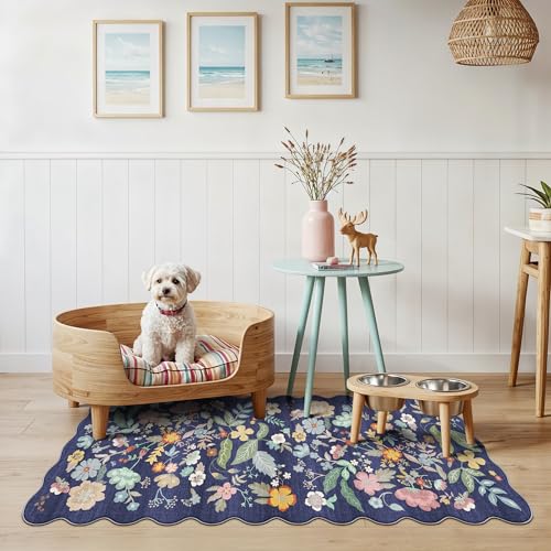 2x5 Washable Hallway Runner Rug (2' x 5' (Rectangular) / Purple)