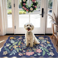 Washable 2x3 Area Rug for Entryway (2' x 3' (Rectangular) / Purple)