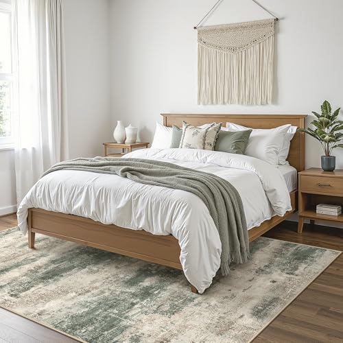 Area Rugs 10x12 for Living Room (Dark Sage/Grey / 10' x 12' (Rectangular))