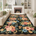 6x9 Area Rugs (Black (Big) / 6' x 9' (Rectangular))