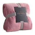Large Flannel Fleece Throw Blanket (50"x70" / Pink)