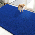 Dog Door Mat for Muddy Paws 50x30 (Royal Blue / 50" X 30")