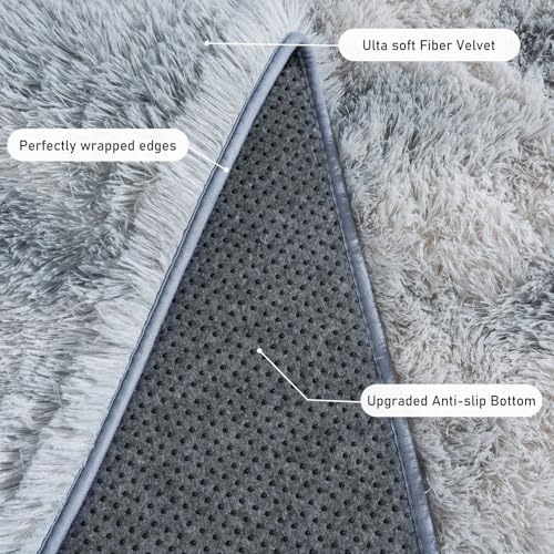 Rugs for Living Room 8x10 (8' x 10' (Rectangular) / Light Grey)