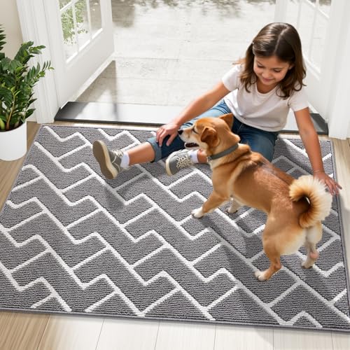 Front Door Mat 32x20 (Grey / 32" X 20")