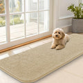 Dog Door Mat for Muddy Paws 59x20 (Beige / 59" X 20")