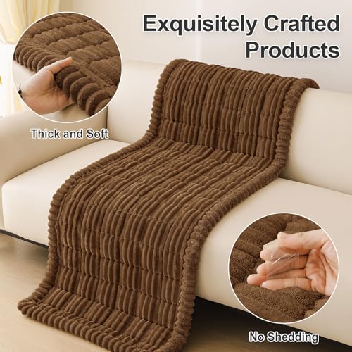 Couch Cover for Dogs (Brown / 27.6"x88")