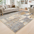 Washable 5x7 Camel Area Rug with Non (Camel / 5' x 7' (Rectangular))
