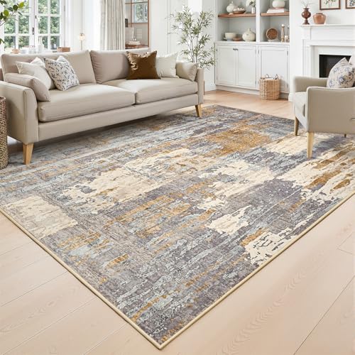 Washable 5x7 Camel Area Rug with Non (Camel / 5' x 7' (Rectangular))
