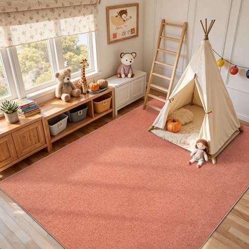 5x7 Orange White Area Rug Non (03 Orange/White / 5' x 7' (Rectangular))