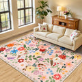 6x9 Area Rug Living Room (Beige / 6' x 9' (Rectangular))
