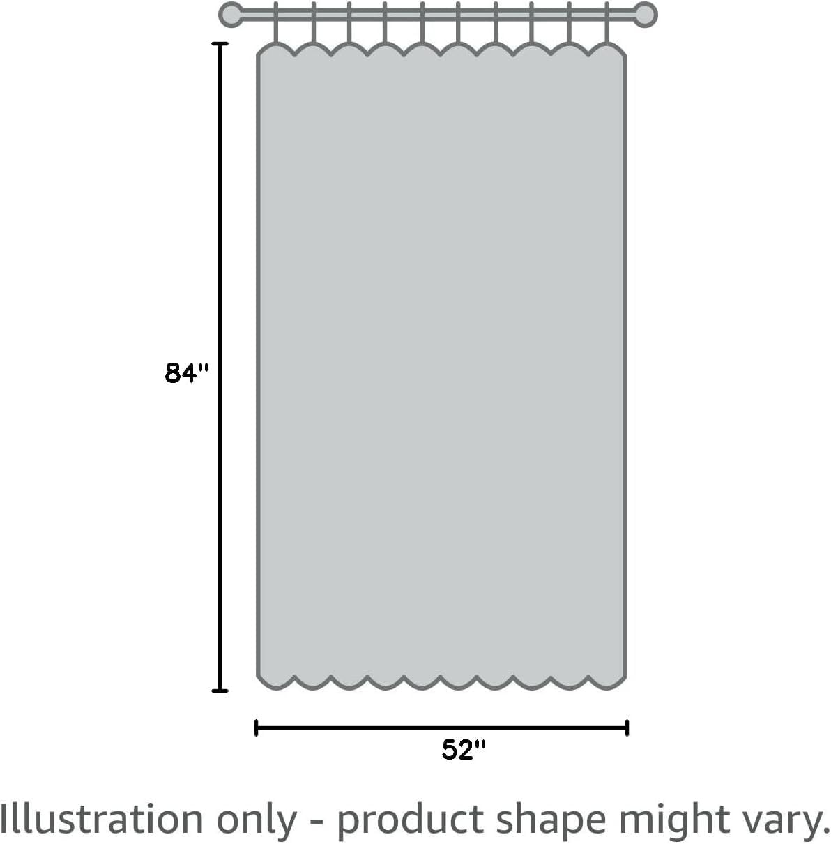 100% Blackout Linen Curtains for Bedroom 52x84 Inches Natural Beige (Beige / 52"W x 84"L (Pack of 2))