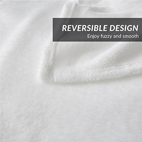 GentleSoft Fleece Blankets King Size White (04 - White / King (108" x 90"))