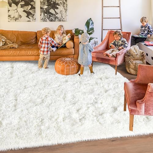 Rugs for Living Room 10x14 (10' x 14' (Rectangular) / Cream White)