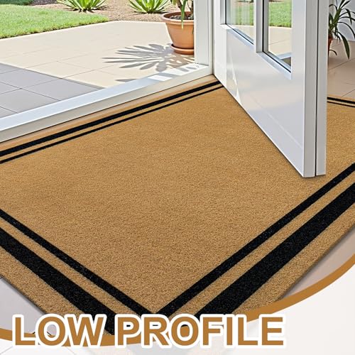 Front Door Mat 59x34 (Brown / 59" X 34")