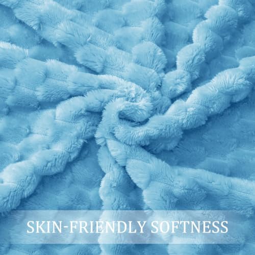 3D Fleece Twin Size Blanket for Bed (Blue / Twin ( 60x80 IN ))