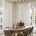 Natural Pinch Pleated Linen 90 Inch Curtains 100 Inch Width (Natural / 100"W x 90"L (Pack of 1))