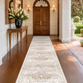Washable 3x12 Long Runner Rug for Hallway (3' x 12' (Runner) / Latte / Beige)