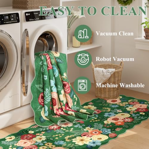 2x3 Rug for Entryway (Dark Green (Big) / 2' x 3' (Rectangular))