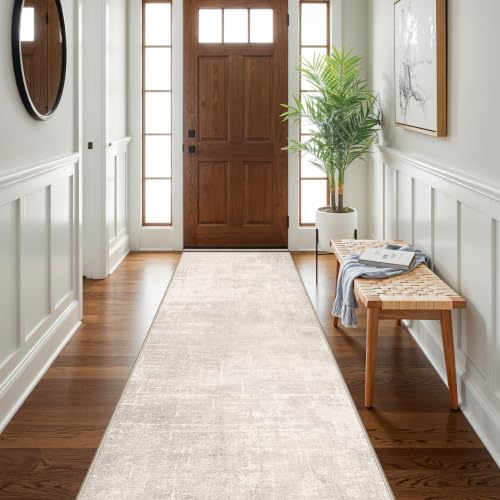 HAOYUNLAI 3x12 Hallways Runner Rugs (3' x 12' (Rectangular) / Beige/Cream)
