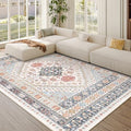 6x9 Area Rugs for Living Room (Multi Color / 6' x 9' (Rectangular))
