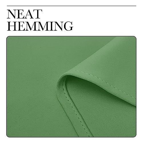 Blackout Curtains for Bedroom (Forest Green / 42"W x 80"L (Pack of 2))