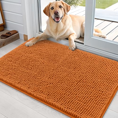 Dog Door Mat for Muddy Paws 36x24 (Clay / 36" X 24")