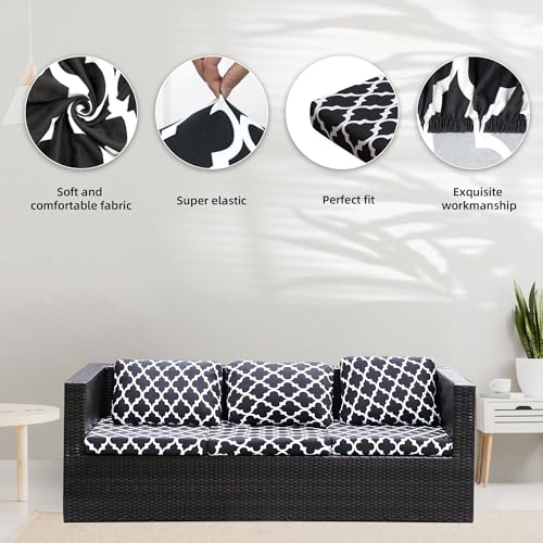 8 Pcs Outdoor Cushion Covers