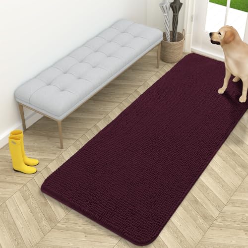 Dog Door Mat for Muddy Paws 59x24 (Russet / 59" X 24")