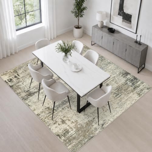 Area Rug Living Room (Ash Brown / 8' x 8' (Square))