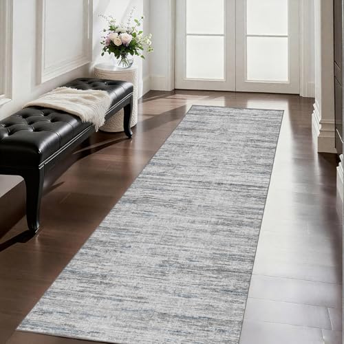 Hallway Runner Rug 3x6 (Blue/Grey / 3' x 6' (Runner))