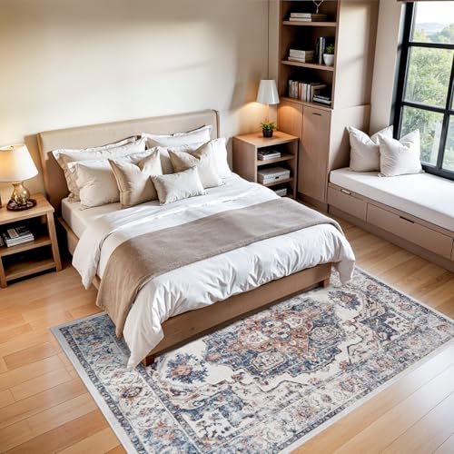 5x7 Living Room Area Rugs (5' x 7' (Rectangular) / Brick)