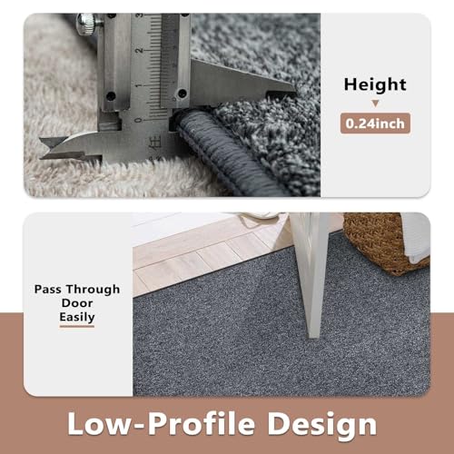 5x7 Area Rug Non (07 Grey / 5' x 7' (Rectangular))