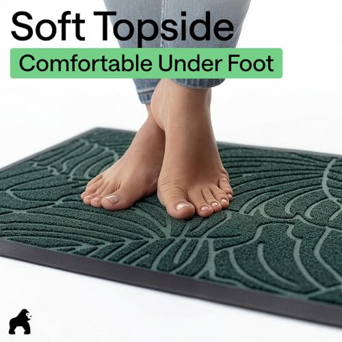 WeatherMAX Door Mat (Green Palm / 29" x 17")