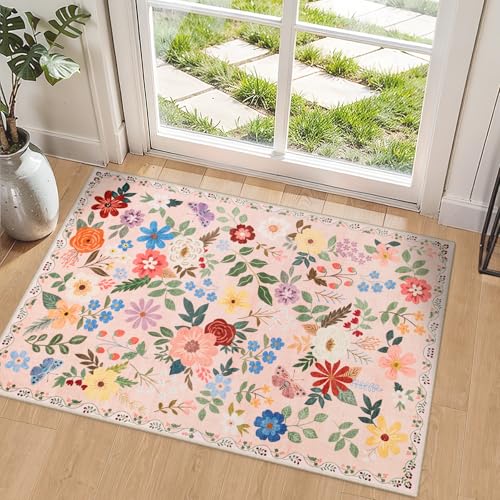 2x3 Small Entryway Rug (Beige / 2' x 3' (Rectangular))