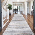 5x12 Runner Rug for Wide Hallway (Beige/Grey / 5' x 12' (Runner))