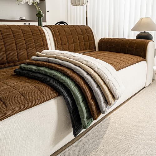 Couch Covers for Dogs (Dark Brown / 1PC/27.6"x82.7")