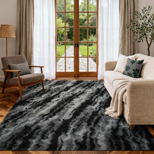 Area Rugs for Living Room (Ba Black 4sm03 / 5' X 7' (Rectangular))