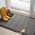 WeatherMAX Door Mat (Steel Chevron / 58" x 34")