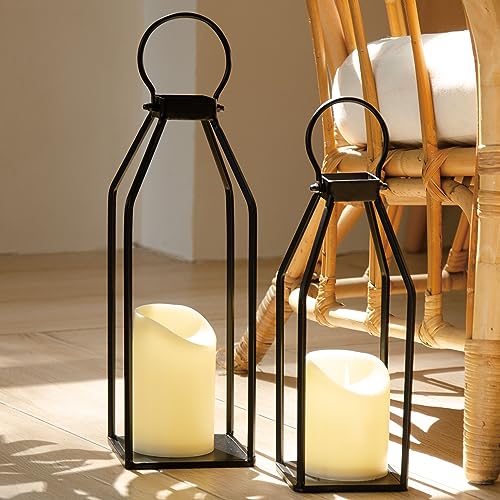 Modern Farmhouse Lantern Decor (15inch & 13inch)
