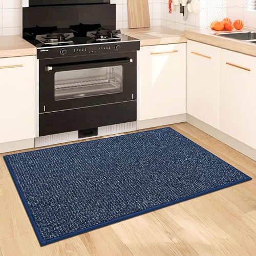 Kitchen Rugs 24"x36" (Blue / 24" X 36" (Rectangular))