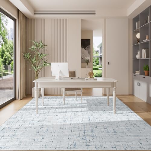 5x7 Area Rug for Living Room (Light Blue / 5' x 7' (Rectangular))