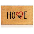 Coir Welcome Mat (Dog Footprints / 17x29)