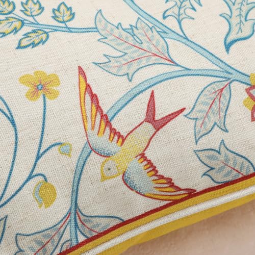 French Linen Throw Pillow Cover (20" x 12" (Pack of 2) / Magnolia a)