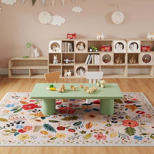 Area Rug 9x12 Washable (Beige / 9' x 12' (Rectangular))