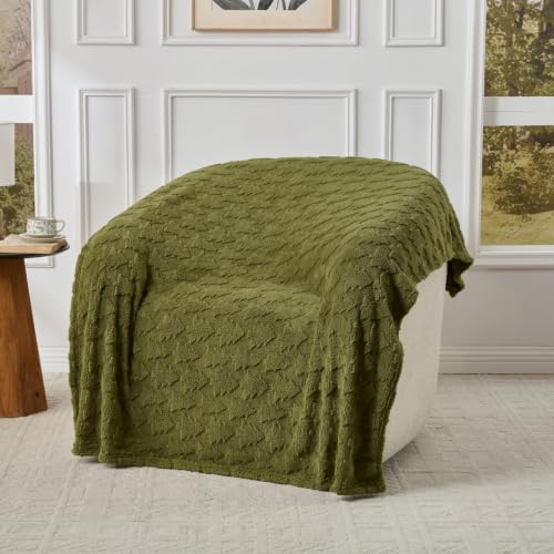 Christmas Tree Throw Blanket 50x60 Inches (Xmas Tree-green / Throw(50x60))