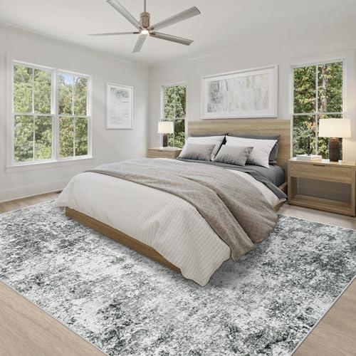 8x10 Area Rugs for Living Room (Grey / 8' x 10' (Rectangular))
