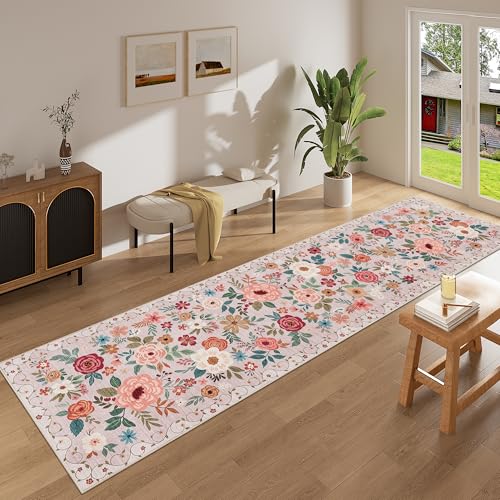2.6x10 Runner Rug for Hallway (Beige / 2'6" x 10' (Rectangular))