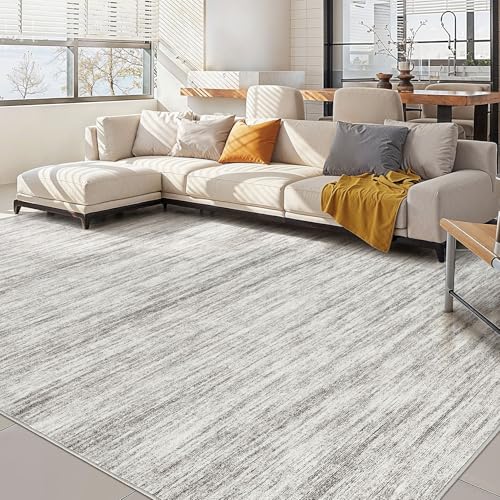 Boho 8x10 Area Rug Living Room Rugs Machine Washable Grey (A-grey / 8' x 10' (Rectangular))