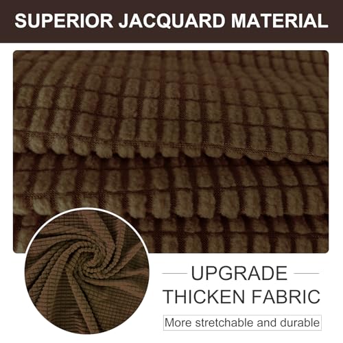 Oversized Stretch Couch Cover Slipcover (Brown / Xl Sofa)