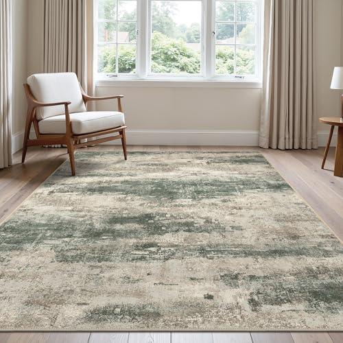 Area Rugs 10x12 for Living Room (Dark Sage/Grey / 10' x 12' (Rectangular))